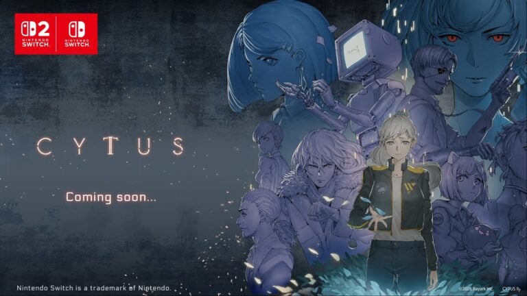 Cytus II se lanzará en Nintendo Switch 2 en 2027