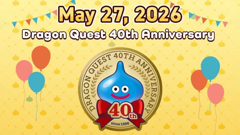 Square Enix anuncia un evento especial por el 40 aniversario de Dragon Quest
