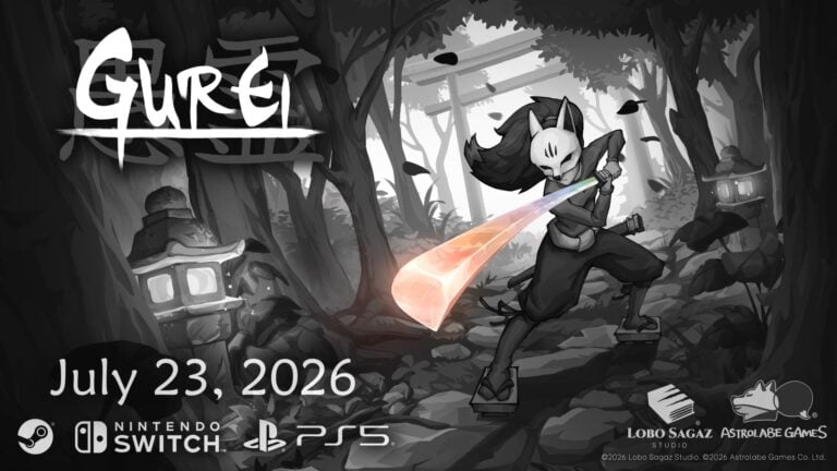 Gurei se lanzará para PS5 y Nintendo Switch el 23 de julio