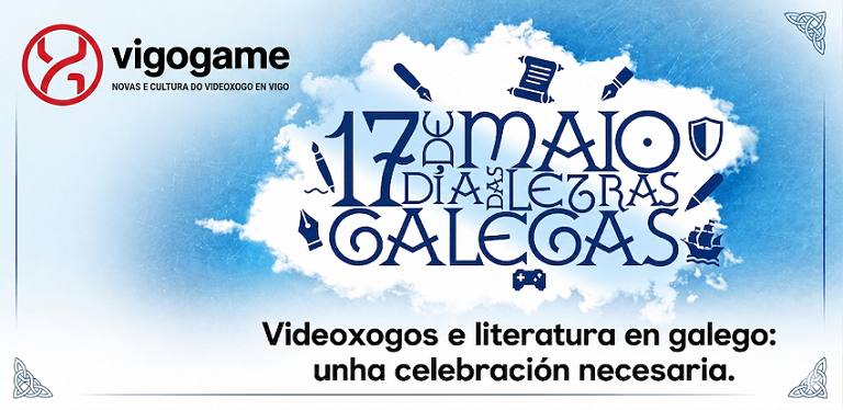 Día das Letras Galegas 2026 a los mandos 🎮: ¿Se puede jugar «en galego» desde Vigo?