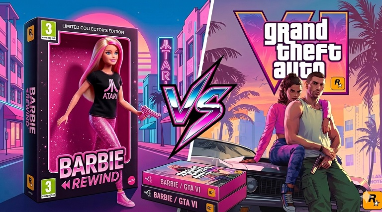 Barbie vs GTA 6
