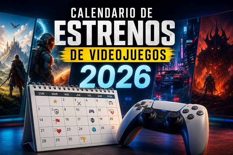 Guía de lanzamientos de videojuegos 2026 y 2027: Calendario, fechas y plataformas.