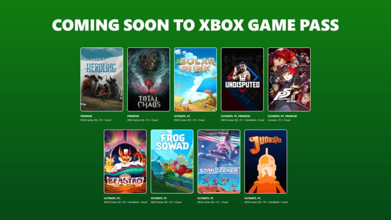 Microsoft confirma nuevos títulos para Game Pass en junio