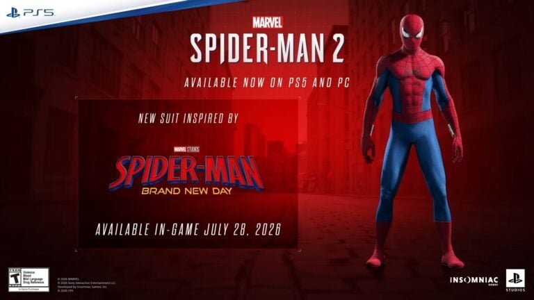 Marvel’s Spider-Man 2 añade un nuevo traje inspirado en Spider-Man: Brand New Day