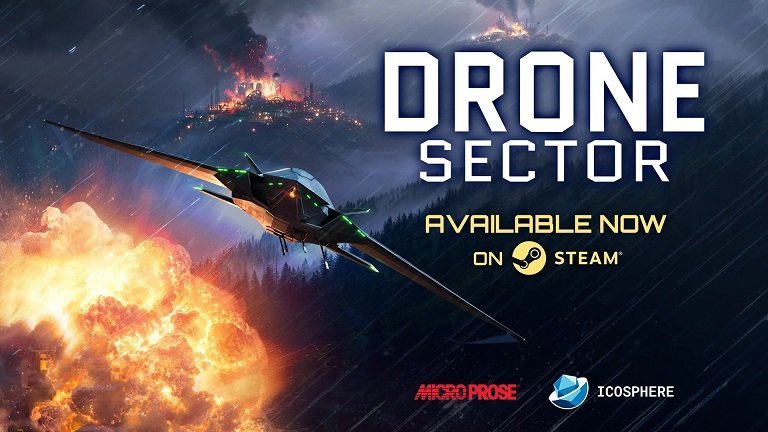 Estrategia táctica desde el cielo: ‘Drone Sector’ estrena su acceso anticipado en Steam de la mano de MicroProse
