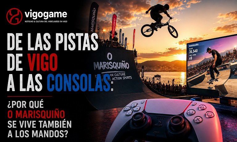 De las pistas de Vigo a las consolas: ¿Por qué O Marisquiño se vive también a los mandos?