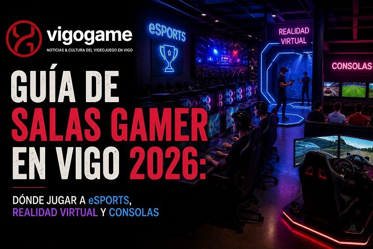 Guía de Salas Gamer en Vigo 2026: Dónde jugar a eSports, Realidad Virtual y Consolas