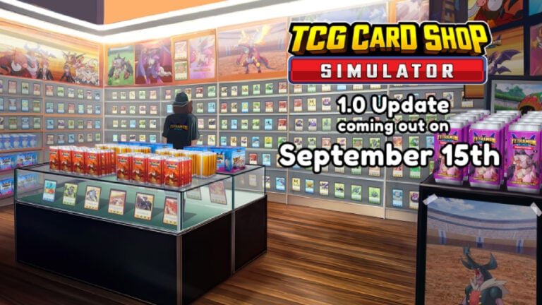 ‘TCG Card Shop Simulator’ fija su fecha de lanzamiento definitiva para el 15 de septiembre en consolas y PC