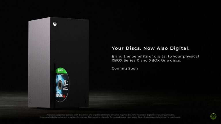Xbox anuncia la función ‘Disc-to-Digital’: así podrás convertir tus juegos físicos en digitales